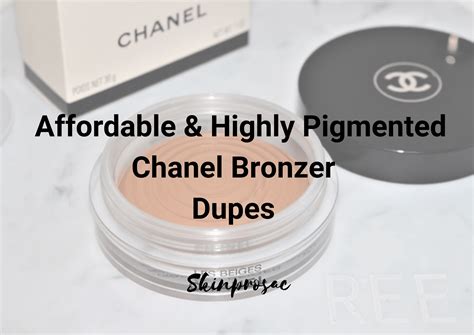 chanel bronzer dupe uk